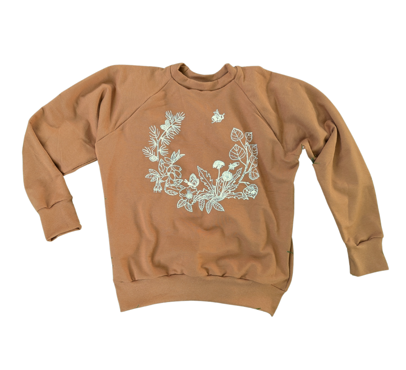 Backyard Flora -Everyday Sweatshirt- Rust