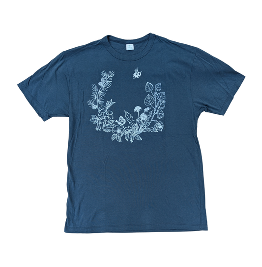 Backyard Flora T-shirt - Organic Cotton