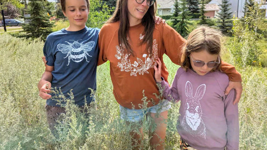 Backyard  Flora | Everyday Sweatshirt | Rust